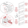 Кнопка управления ALCAPLAST M1743 хром, глянцевая/матовая