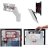 Комплект ALCAPLAST SET 4v1 AM101/1120-4 RU M671-0001 для установки унитаза с панелью смыва, хром глянцевый