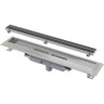 Водоотводящий желоб ALCAPLAST APZ1107-850 FLOOR с порогами для решетки под кладку плитки Low, вертикальный сток APZ1107-FLOOR-850