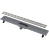Водоотводящий желоб с порогами ALCAPLAST APZ10 SIMPLE AG100401550 для перфорированной решетки